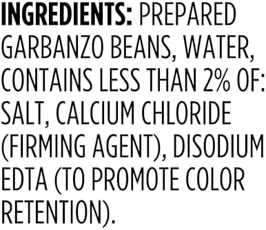 Amazon Grocery, Canned Garbanzo Beans, 15.5 Oz