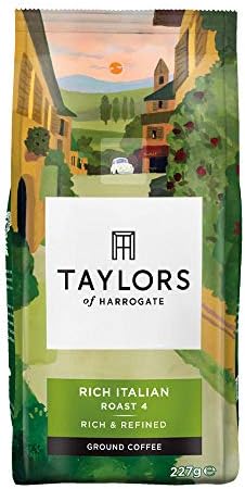 Taylors of Harrogate Rich Italian Ground Coffee 227 G (Pack Of 3)