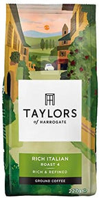 Taylors of Harrogate Rich Italian Ground Coffee 227 G (Pack Of 3)