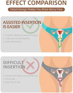 Mojobox Conception Aid Cup Auxiliary Device, Reusable Medical-Grade Insertion Applicator, Fertility Cup Accessory for TTC, Helps Reach Correct Cervical Position (Conception Cup Not Included) (Whtie)