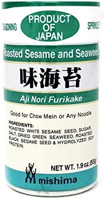 Mishima Rice Seasoning Furikake Variety Pack | 4 Flavors | Product of Japan