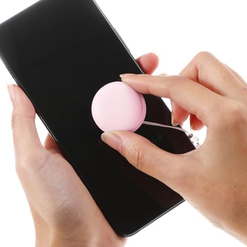 8pcs Phone Screen Cleaner Dual-Sided Cellphone Touch Screen Cleaner Macaron Shape Smartphone Cleaning Wipes Brush Handbag Pendant Keychain Charm for TV Monitors Glass Lens Random Color