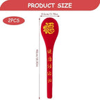 2PCS Massage Stick for Back, Manual Beat Meridian Back Massager Stick, Handheld Massage Hammer with Zipper for Pain Relieving