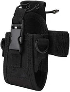 Nylon Walkie Talkie Bag, Lightweight & Durable, Waterproof, Fits UV-5R UV-5RA UV-82 UV-B5, for Security Restaurant Hotel