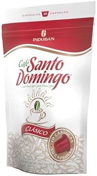 Café Santo Domingo Clásico Capsules - Compatible with Nespresso Original Brewers - Product from the Dominican Republic (50 Count)