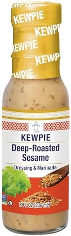 Kewpie Japanese Dressing Roasted Sesame 8 Oz.(Deep Roasted Sesame Dressing (Creamy), 8 Oz)
