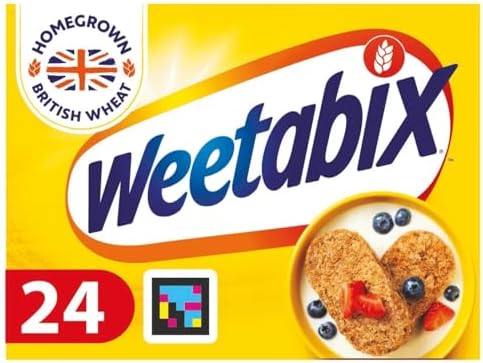 Weetabix Original Wholegrain Wheat Breakfast Cereal Biscuits with Cadbury Dairy Milk Chocolate Bar 180g, TikTok Viral Combo