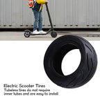 10 Inch Tire, 10x4.50-6 Tubeless Rubber Tire, Electric Scooter Tire Replacement Impact Resistance Slip Resistance
