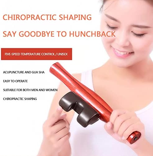 Hot Natural Stone Electric Gua Sha Massager, Tui Na Ortho Chiropractic Massage, for Lumbar Spine Bladder Meridian Back Scraping Board