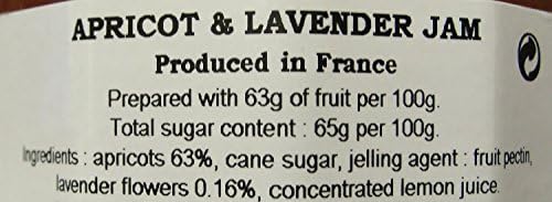 L'Epicurien Apricot and Lavender Jam - 11.65 oz
