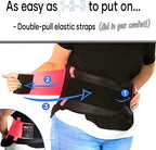 Back Brace Support Belt for Lower Lumbar Pain Relief for Men and Women - Medical Grade Orthopedic Waist Compression for Sciatica Nerve, Scoliosis, Disc or Lifting at Work
