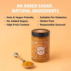 GOOD GOOD Apricot Jam - No Added Sugar - Low Calorie - Gluten Free and Vegan - Diabetic and Keto Friendly - 12oz / 330g (Pack of 1)