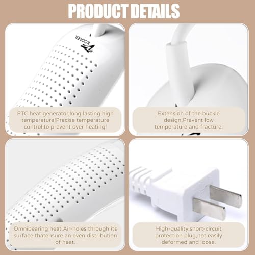KOODER Boot Dryer,Shoe Dryer,Foot Dryer ! Eliminate bad odor and dry shoes!