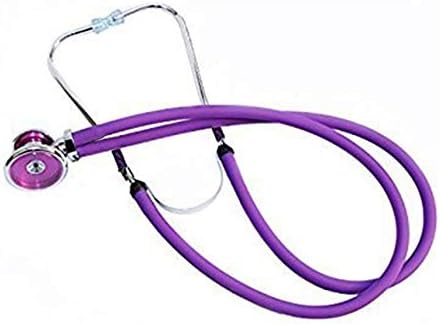 Santamedical Adult Deluxe Aneroid Sphygmomanometer with Stethoscope - Blood Pressure Cuff Durable and Carrying Case - Manual Blood Pressure Cuff Purple