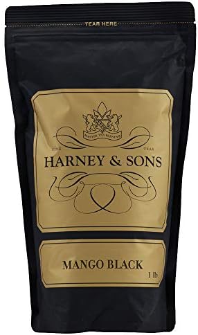 Harney & Sons Mango Tea, Black Loose Leaf Tea, 16 oz bag