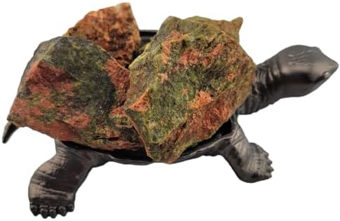 Natural Raw Crystals 1''-2'' Unakite Rough Stones Rocks for Tumbling Polishing Cabbing Gemstones Crystals and Healing Stones for Wicca Reiki,Fountian Rocks for Decorations (Unakite)