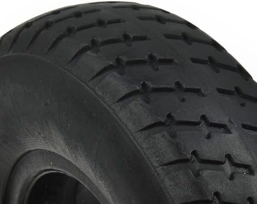 9 Inch 2.80/2.50-4 Explosion-Proof Solid Tire - Non-Slip Wear-Resistant Rubber, Maintenance-Free and Puncture-Proof, Scooter Non-Inflatable Replacement