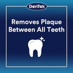 Dentek Complete Clean Easy Reach Floss Picks, Break & Shred-Proof Dental Floss Picks, 75 Count