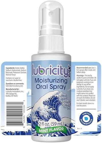 Dry Mouth Spray - Advanced Formula - Hyaluronic Acid and Xylitol, Saliva Substitute Moisturizing Oral Spray, The Most Satisfactory Solution in Dry Mouth Products (2 Fl. Oz., Mint)