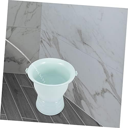 FOMIYES Covered Urinal for Elderly and Disabled High-Quality Portable Chamber Pot with Handle 2-Piece Set for Nighttime Use Suitable for Pregnant Women and Adults