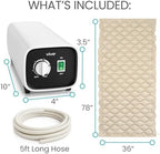 Vive Alternating Air Pressure Mattress Pad - The Original Bed Sore Prevention Solution - Hospital Topper for Bedridden Patients - Includes Waterproof, Breathable Ulcer Cushion & Whisper Quiet Pump