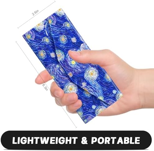 Sunglasses Case, Foldable Glasses Case, Magnetic PU Leather Hard Shell Folding Eyeglass Holder Box, Collapsible Unisex