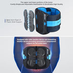 T TIMTAKBO Lumbar Support Belt,Back Brace for Men Lower Back Pain Women,Decompression Lower Back Support Belt for Herniated Disk,Sciatica,Scoliosis,Discectomy（Black-SM