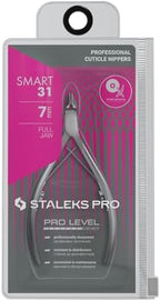 Staleks Pro SMART 31 Cuticle Nippers – 7mm Blade Cuticle Trimmer – Sharp & Durable Stainless Steel – Professional Manicure Tool