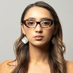 2SeeLife Oversized Cat Eye Reading Glasses for Women – Medium-Large Fit, Sturdy Frame, Spring Hinges, Premium Cateye Readers, Brown Tortoise, +2.25