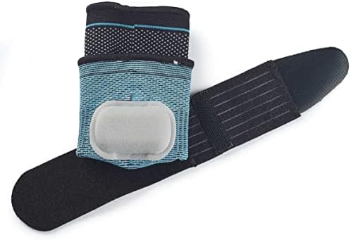 UPD Ultimate Performance Advanced Ultimate Compression Achilles Gel Support, S/M, Black/Blue