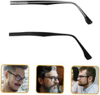 Healeved 1pair Eyeglasses Replacement Temples Comfortable Eyewear Arms for and Stylish Look for Repairing Sunglasses and Glasses