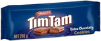 Arnott's Tim Tam Chocolatey Cookies 7 oz (200 Grams), Extra Chocolatey Flavour, Pack of 4, Official Arnott’s Authorized Seller