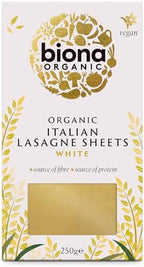 Biona Organic - Italian Pasta - Lasagne Sheets - 250g