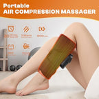 Cordless Leg Massager for Relaxation, Portable Calf Massager with 3 Massage Modes & Heat, Adjustable Straps, Washable Oxford Fabric, Gift for Men Women at Home, Office, Gym (1 Piece)