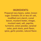 BUSH'S BEST Country Style Baked Beans, Low Fat, Gluten Free, 8.3 oz