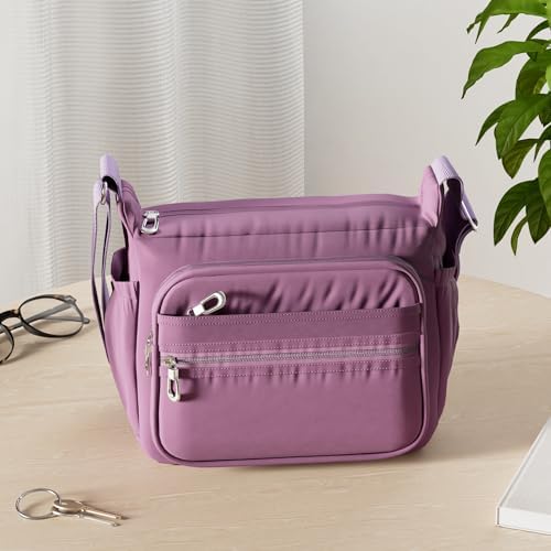 NOTAG Crossbody Bag for Women Waterproof Shoulder Bag Messenger Bag Casual Nylon Purse Handbag