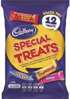 Cadbury Special Treats Chocolate Share Pack – 12 Assorted Treats (180g) – Includes Crunchie, Cherry Ripe, Turkish Delight, Boost – Made in Australia