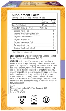 Yogi Tea, Kava Stress Relief, 16 Count