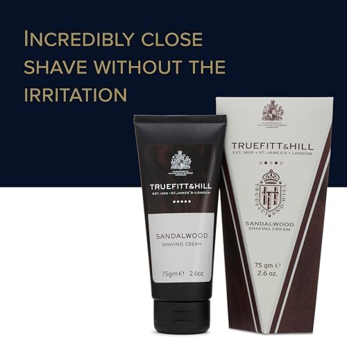 Truefitt & Hill Sandalwood Shave Cream Tube 75gm