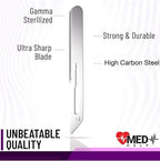 14R Blades Dermaplaning Scalpels with Dermaplane Handle, Pack of 21 Dermaplane Razor for Women Face with Stainless Steel Scalpel Handle 3 - Dermaplaning Tool for Face