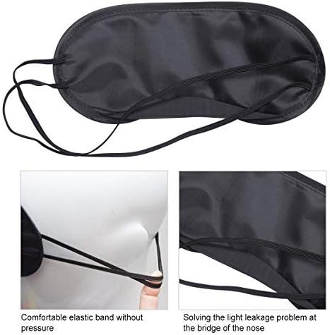 12 Pcs Multicolor Sleep Eye Mask Soft Eye Mask Cover Lightweight Blindfold with Elastic Strap Headband Eyeshades for Travel Nap Eye Cover for Kids Women Men, 12 Colors