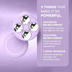 FOREO Bear 2 Body Advanced Microcurrent Body Sculpting Machine - Cellulite Massager & Lymphatic Drainage - Firm & Contour - Body Massager - Increases Absorption of Skin Care Products - Lavender