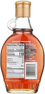 Shady Maple Farms Organic Grade A Amber Maple Syrup, 8 Fl Oz