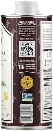 La Tourangelle, Roasted Walnut Oil, Plant-Based Source of Omega-3 Fatty Acid, Cooking, Baking, & Beauty, 25.4 Fl Oz