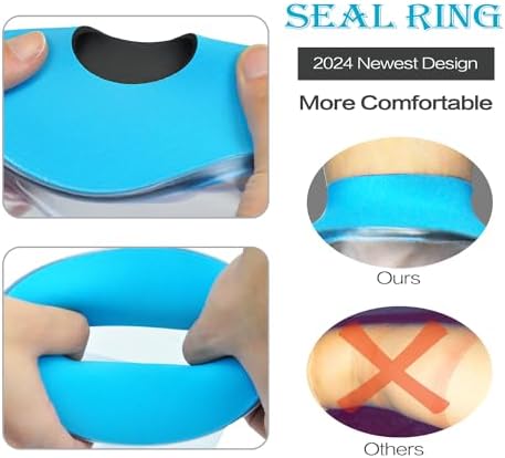 Asunby Leg Cast Covers for Shower Adult,Waterproof full Leg Cast Protector for Showering/Swimming,Reusable Elastic Cast Bag for Broken Knee Foot Ankle Burns Care Supplies, After Surgery Gifts