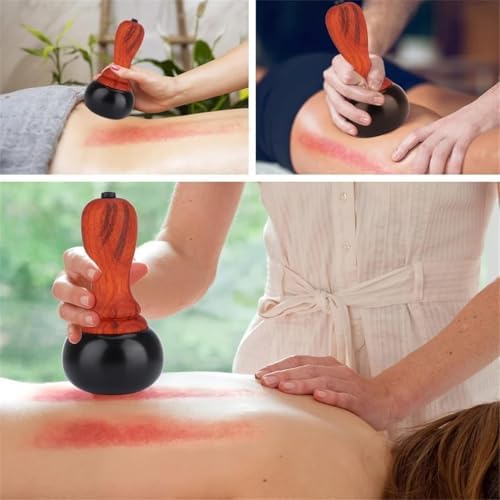 Electric Massager Gua Sha Hot Stone, Scraping Back Heat Massage Tool Scraping Your face Massage Relax The Skin Lift Muscles Cura Spa