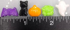 NCS Halloween Shapes Edible Sprinkles – Orange, Black, White & Purple Cupcake, Cake & Cookie Decorations, 8 oz