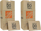 Home Depot Heavy Duty Brown Paper 30 Gallon Lawn and Refuse Bags for Home and Garden (30 Lawn Bags)