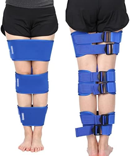 Legs Posture Corrector Belt, 3 Pcs/Set O/X Legs Correction Braces Bandage Knock Knee Bowlegs Orthotic Straightening Adjustable Thigh Knee Pads Support