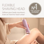 Philips Lady Shaver Series 8000 - Cordless, Wet & Dry Electric Shaver, 3-Blade Shaving System, Flexible Shaving Head, LED Light, for Legs, Body & Bikini, 100 Mins. Runtime, Model BRL149/00